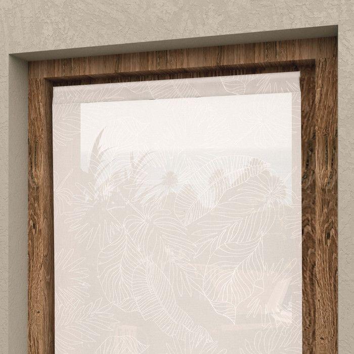 Brise bise 70x200 cm CELIA blanc, par Soleil d'Ocre