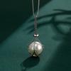 10-12mm Round Pearls Pendant Cage DIY Necklace Charm Holder Hollowed Balls Lantern Shape Empty Support Tray Bracket