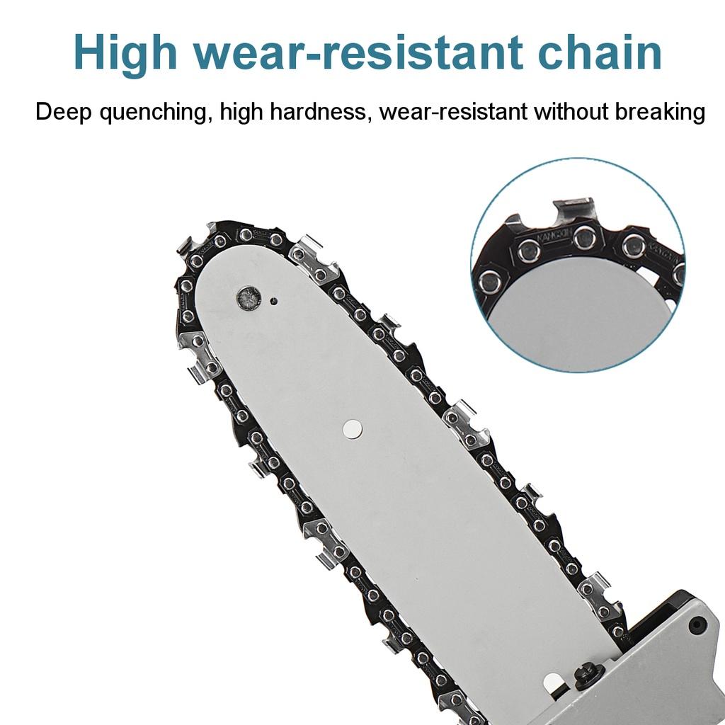 8inches 3000W Electric Chainsaw Bracket Cordless Chain Saw Wood Cutter Cutting Machine Woodworking Tools for 588VF  Battery