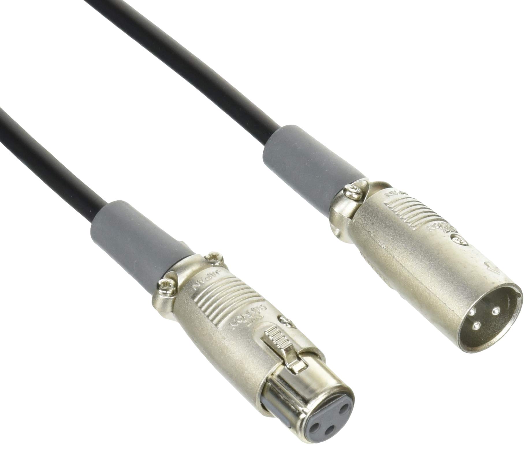 

CANARE XLR Микрофонный кабель Черный EC005 BLACK 0.5м чёрный