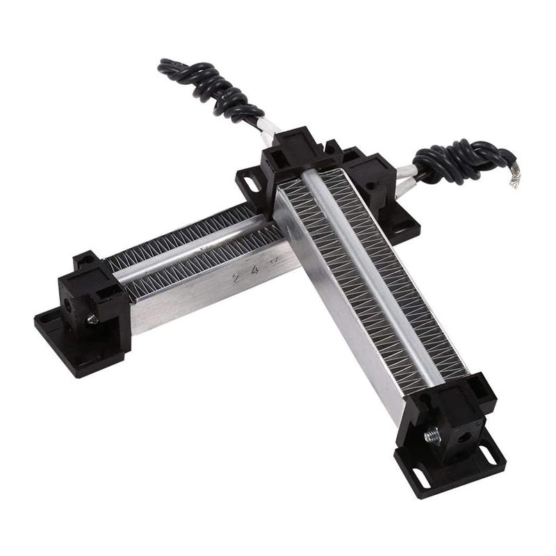 12V 24V 110V 220V 100W Bezpečný Elektrický Izolovaný Keramický Termostatický Vysokovýkonný 98*32mm PTC Topný Element Ohřívač