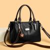 Zachte lederen draagbare crossbody tas casual schoudertas