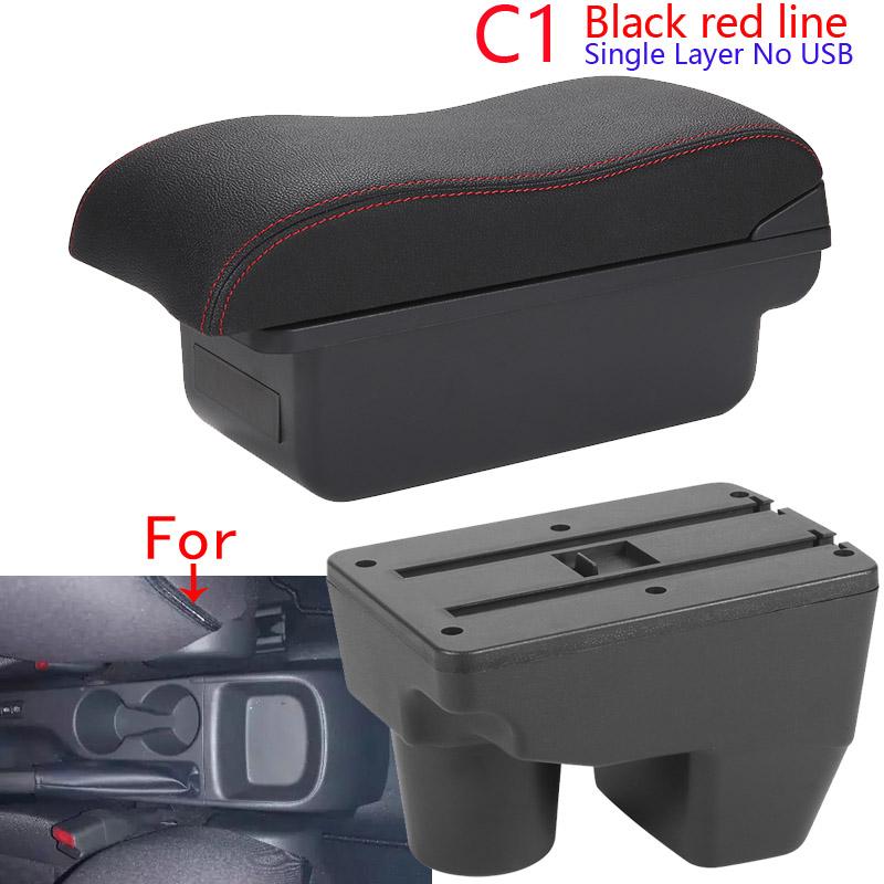 Für Toyota Yaris Armlehne Für Toyota Yaris Elegante Auto Armlehne box 2025 2025 Auto Lagerung Box Gebogene Oberfläche leder Gewidmet