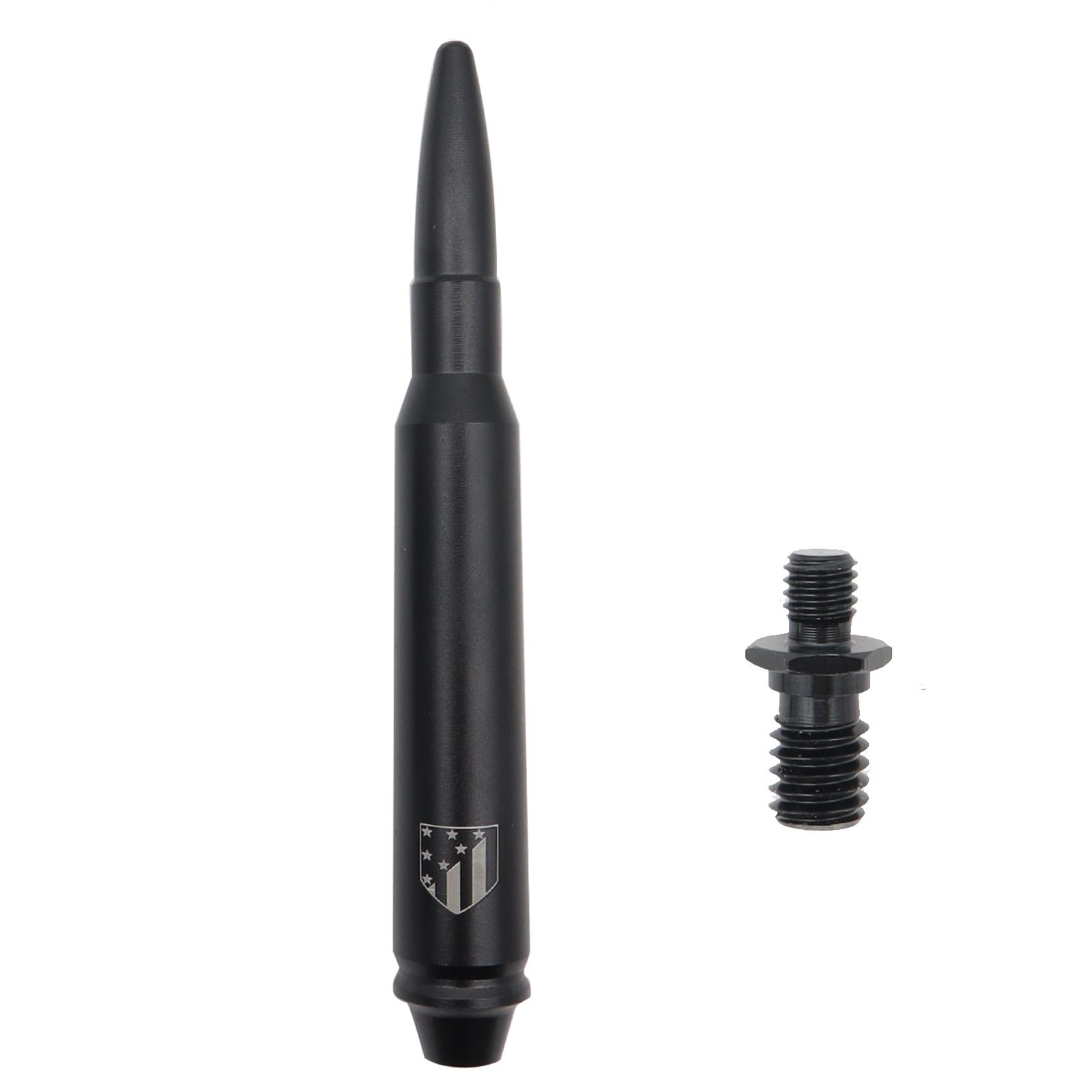 

5,7-дюймовая алюминиевая антенна FM-пуля для Jeep Wrangler JK JKU JL JLU автомобильный стерео радио усилитель сигнала мачта штыревая 2007 2008-2020 чёрный