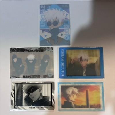 Jujutsu Kaisen Gojo Satoru Complete Goods Set Keychain Badge Card Lot Japan