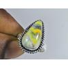 Natural Bumble Bee Jasper 925 Solid Sterling Silver Ring Size US-7 PG-84