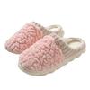 Cotton Slippers Plush Home Large Size School Wind Winter Thickened Cotton Slippers Comfortable and Non-slip