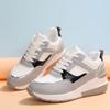 Fashion 2025 spring and autumn new large size sports shoes women match color all super fire low-top casual shoes small white shoes