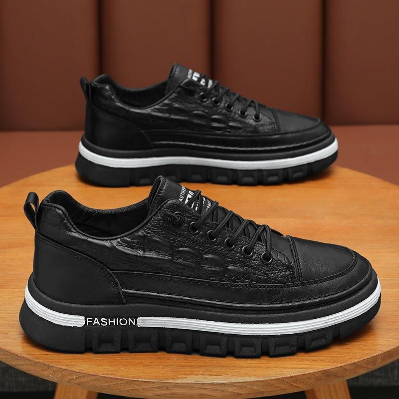 Spring Autumn Classic Men Works Shoes High Quality Comfortable Wear-resistant Sneakers Youth Trendy Board Shoe Vulcanized Shoes