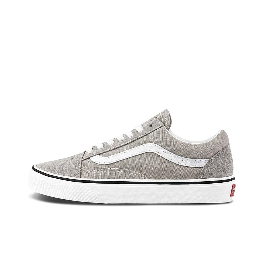 Vans Old Skool Low Top Skate Shoes Unisex Sneakers White Gray VN0A4U3BIYP