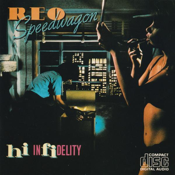 CD REO SPEEDWAGON - Hi Infidelity 358P4 Epic 1984 Japan Rock Used