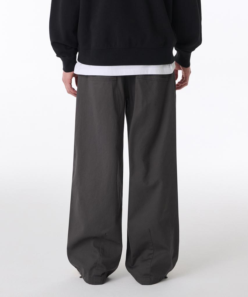 MUSINSA STANDARD Cotton Balloon Pants [Dark Gray]