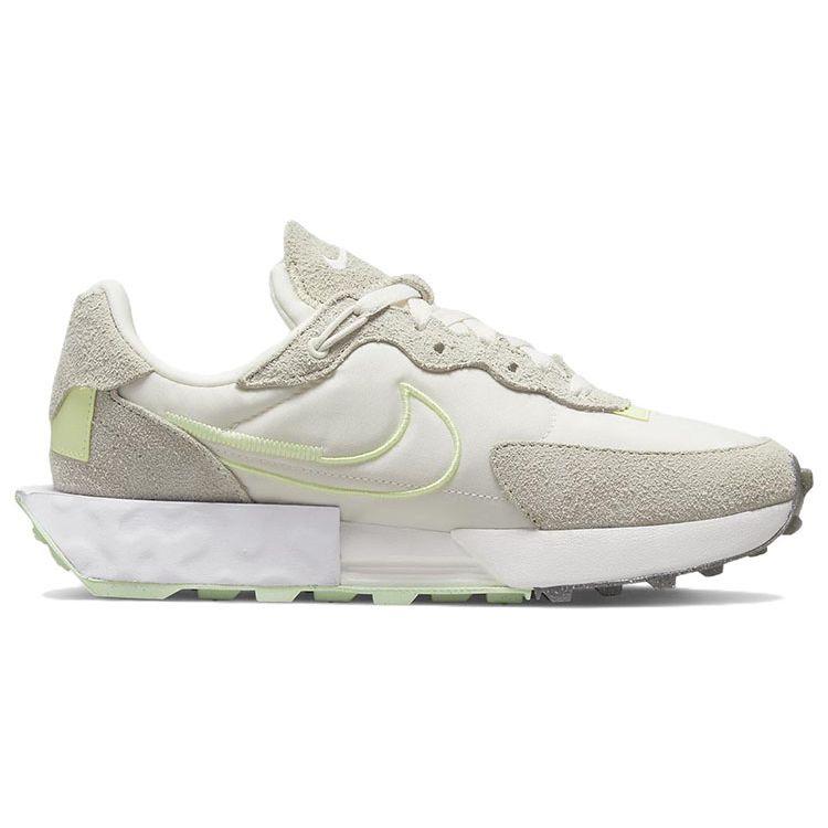Nike Fontanka Waffle Phantom Citron Tint Women Sneakers White Light-Orewood-Brown DC3579-002