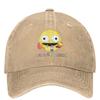Smiling Friends Logo Baseball Cap Animated Television Outdoor Sports Trucker Hat Unisex Women Fashion Sun Protection Snapback Cap