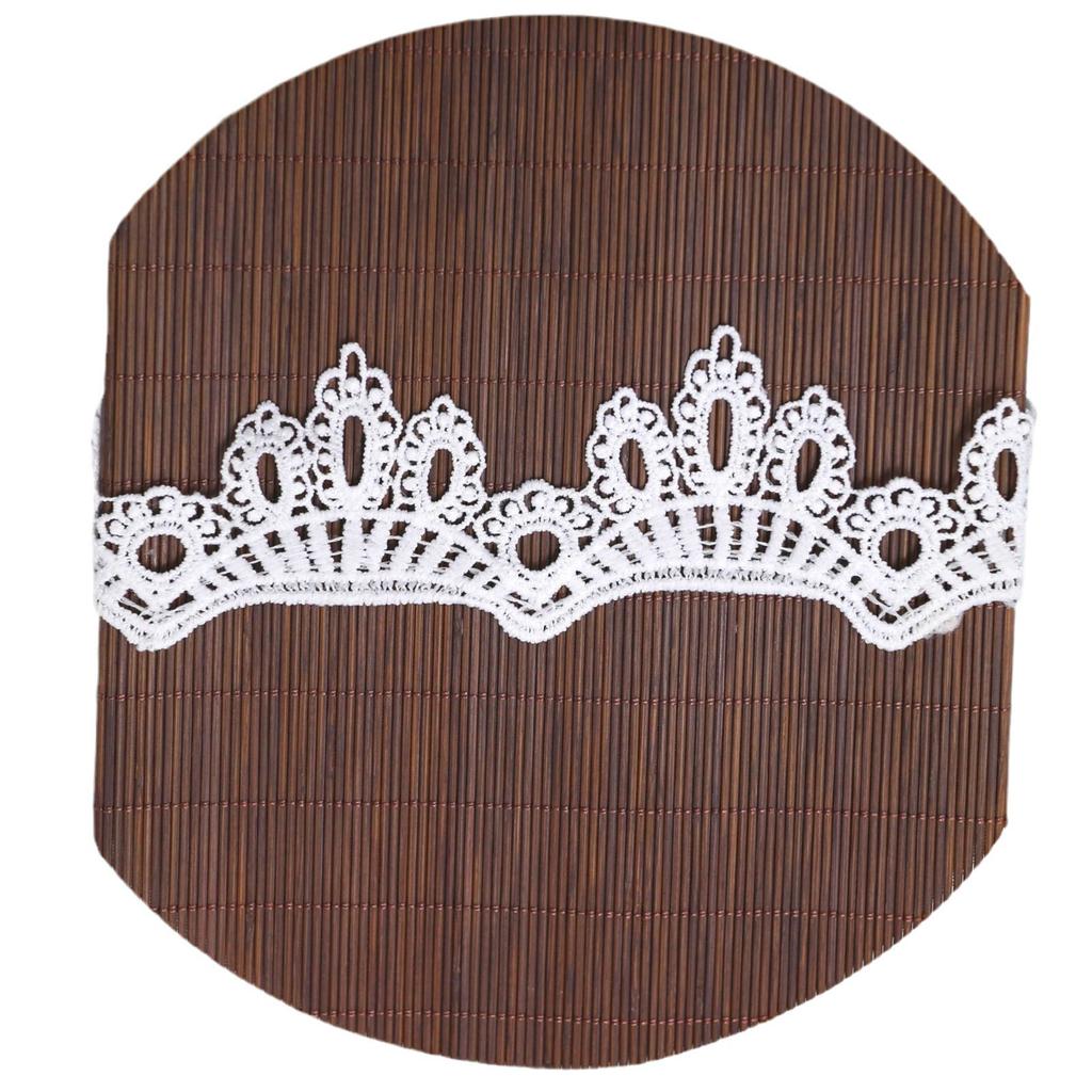 New Big Wave Lace, Cuffs Milk Silk Water-Soluble Embroidery Lace Accessories