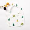 Thick Waterproof Baby Bib - Pure Cotton, Enlarged & Widened for Boys and Girls