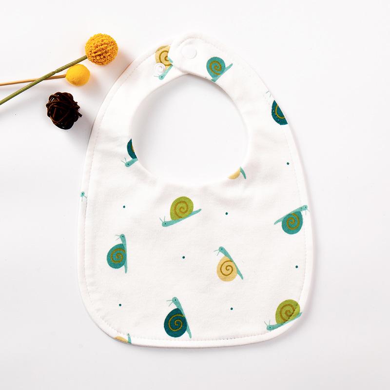 Thick Waterproof Baby Bib - Pure Cotton, Enlarged & Widened for Boys and Girls