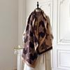 Star Leopard Print Imitation Cashmere Scarf Shawl