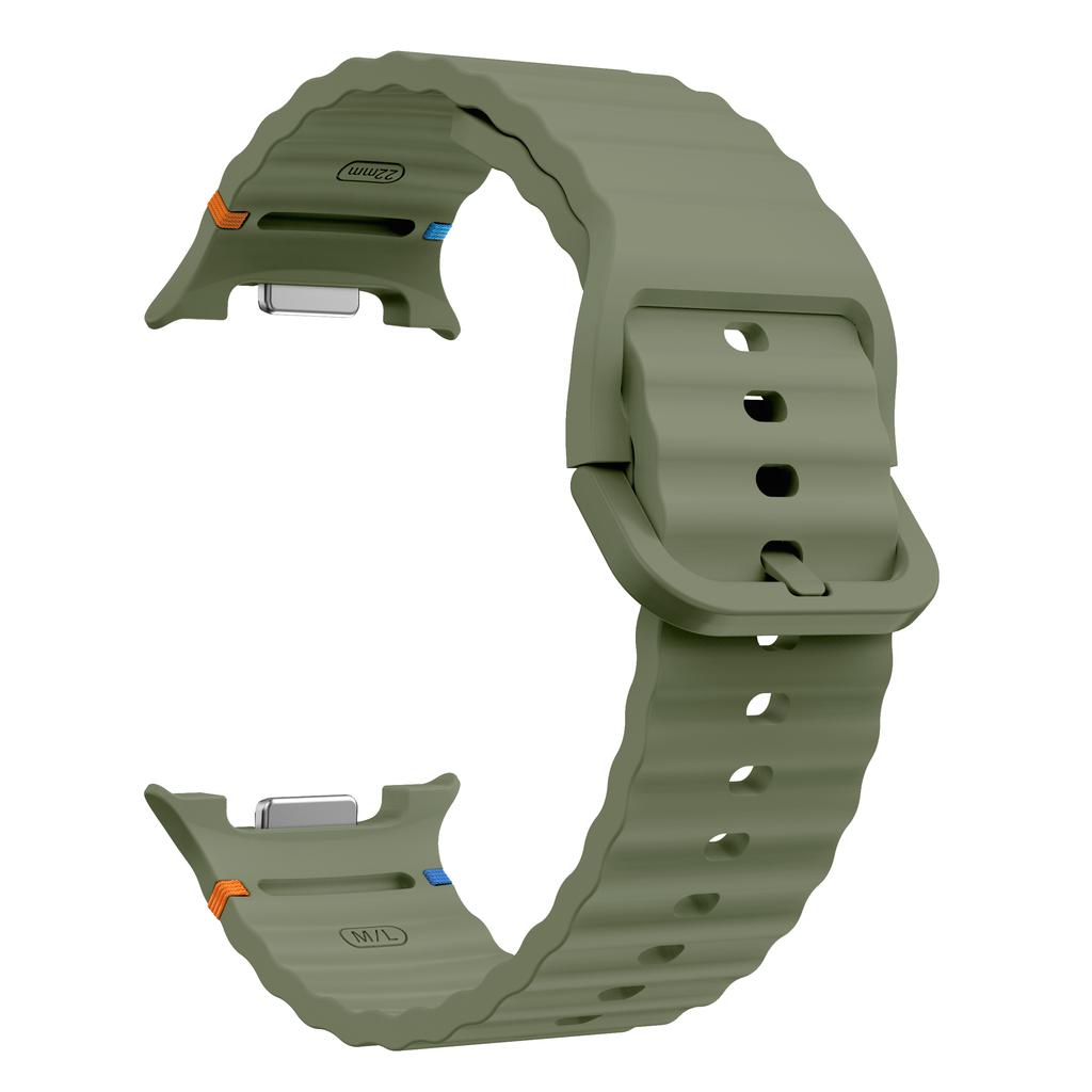 Silicone Band for Samsung Galaxy Watch 8 Classic/40 44mm Smart Band for Galaxy Watch 40/44mm Watch 8 Classic Accessories Strap