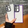 High-transparency acrylic three-color mobile phone case in Samsung SULTRA protection S transparent black lens frame