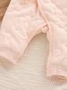 Baby Girl's Autumn/Winter Padded Jumpsuit - Newborn to 3 Months, 100 Days Cotton Romper, Horse New Year Outfit