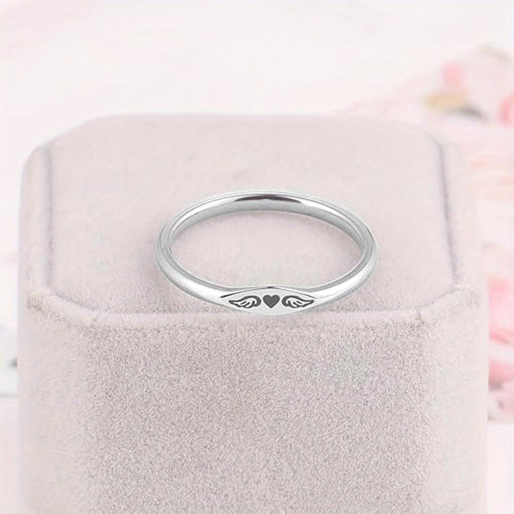 A Little Heart with Wings, A Ring, Misses You. I Will Always Hold You In My Heart, Ring