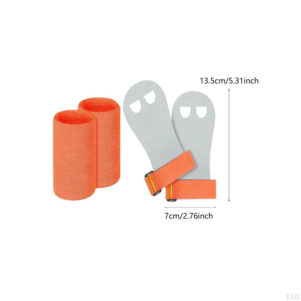 Children&#39;s Hand Grips with Wristband And Gymnastic Bar, Palm Protection, Suitable for