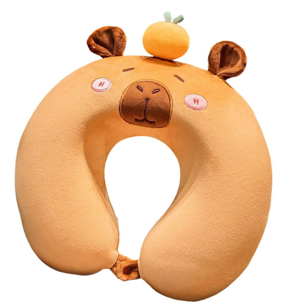 Travel Portable U Shaped Neck Support Pillow Memory Foam Pillow Soft for Kids Adults Travel Cushion
