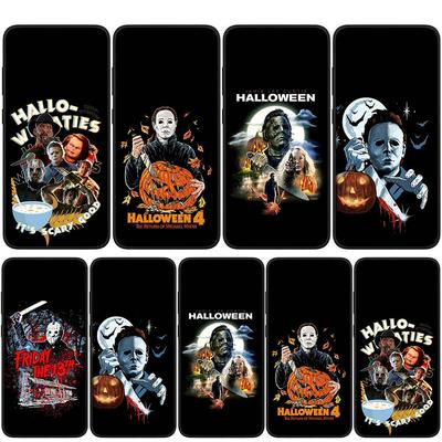 Capa para iPhone 17 16 15 Xiaomi Poco Redmi Note 14 13 12 11 Pro Max Samsung Galaxy S25 S24 9 OPPO Huawei Halloween A Maldição de Michael Myers Capa de Celular