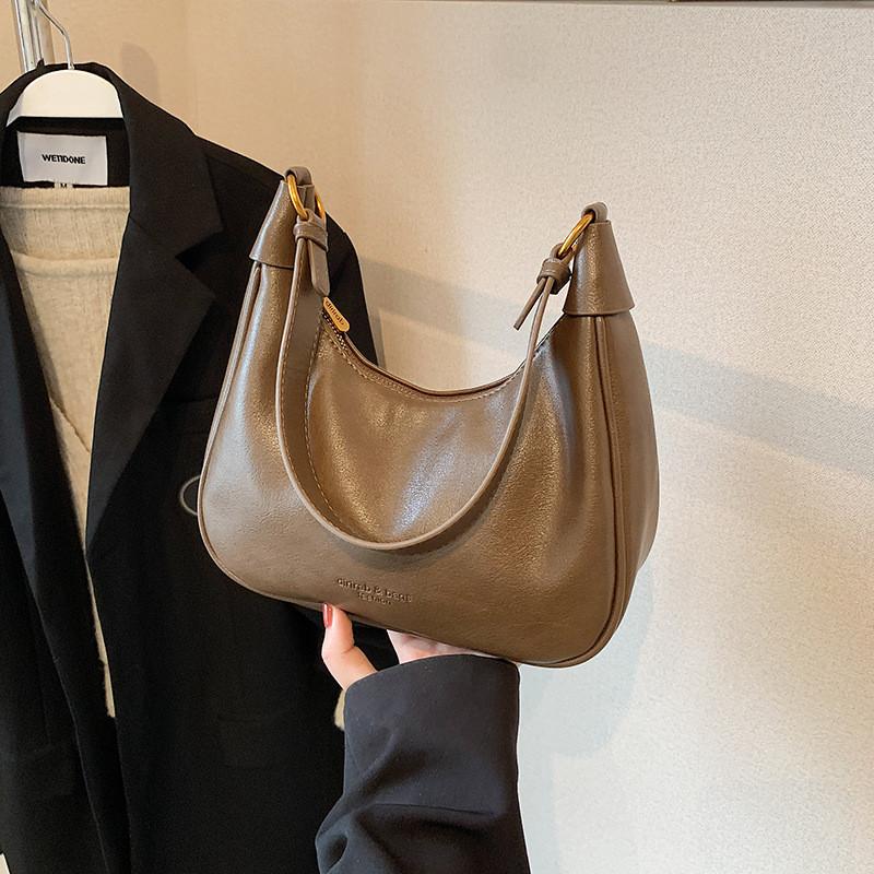 IELGY Ladies Underarm Bag Shoulder Crescent Bag
