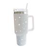 Insulated Travel Mug With Handle And Straw For Commuting And Outdoors