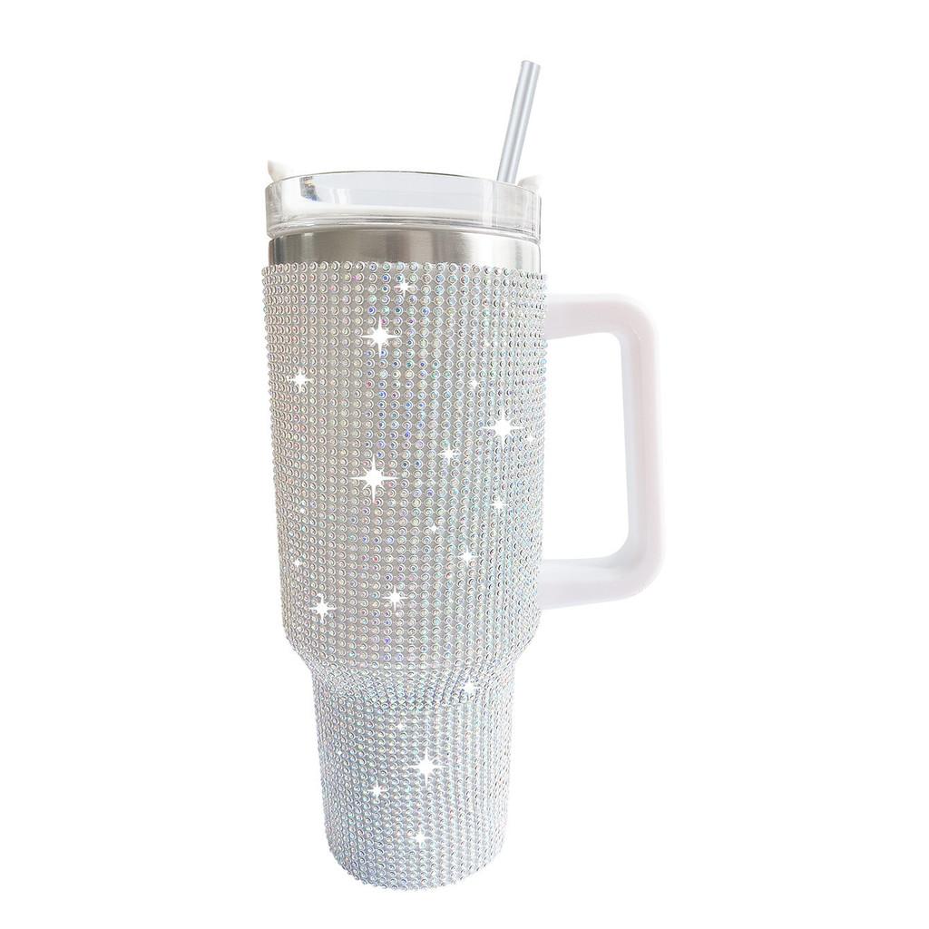 Insulated Travel Mug With Handle And Straw For Commuting And Outdoors
