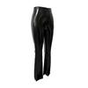 PU Mirror Leather Pants New Women's Clothing Sexy High Waist Black Casual Micro-pull Trousers