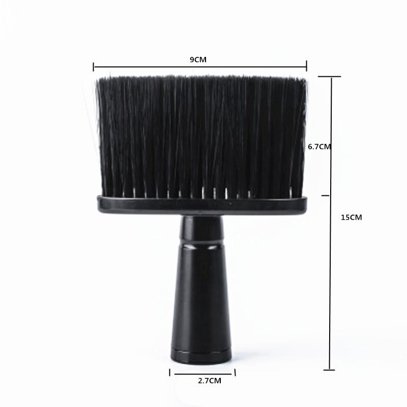 Soft Hair Brush Neck Face Duster Hairdressing Hair Cutting Cleaning Brush for Barber Salon Hairdressing Styling Barber Tools