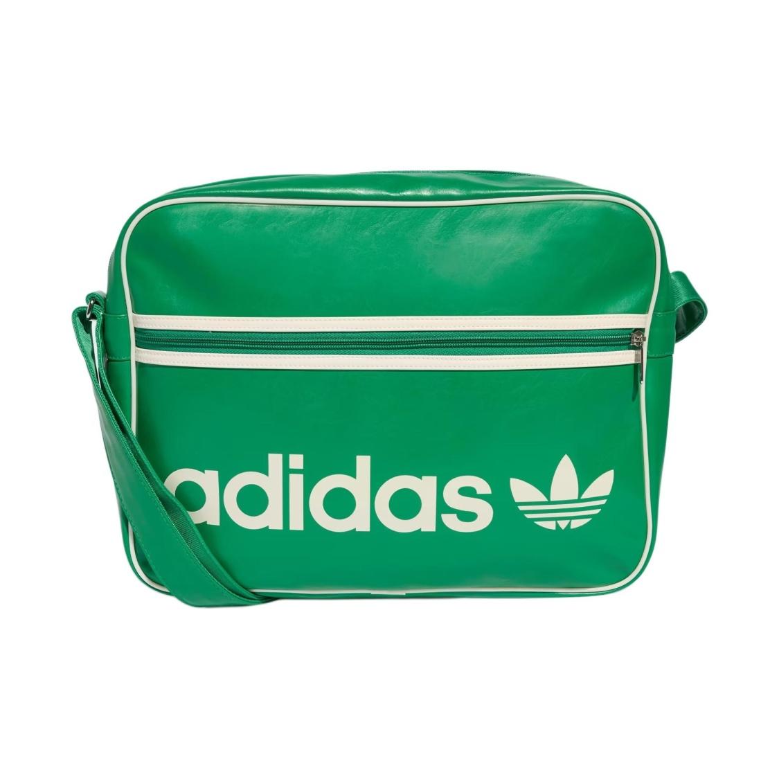 Adidas Originals Trefoil Polyurethane Crossbody Bags Unisex Green One Size