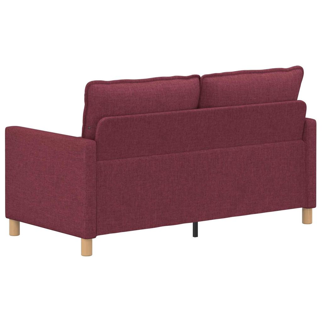 Sofa Burgundy 156 x 81 x 87.5 cm Fabric
