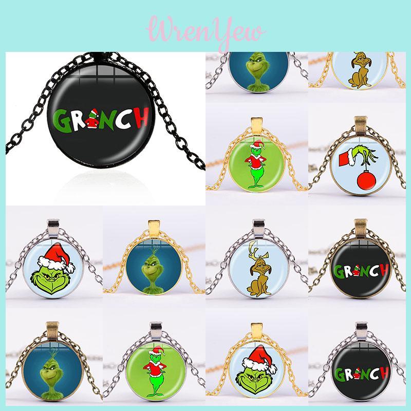The Grinch And Max Whoville 1 Inch Pendant Necklace Holiday Christmas Gift For Fans And Collectors