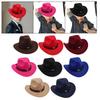 Western Cowboy Hat Travel Casual Boys Girls Decorative Dress Up Fishing Fancy