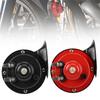 Universal Motorcycle Snails Electric Air Horn 12V/24V For Harley Honda Cafe Racer Scooters Motocross Modification Accessories