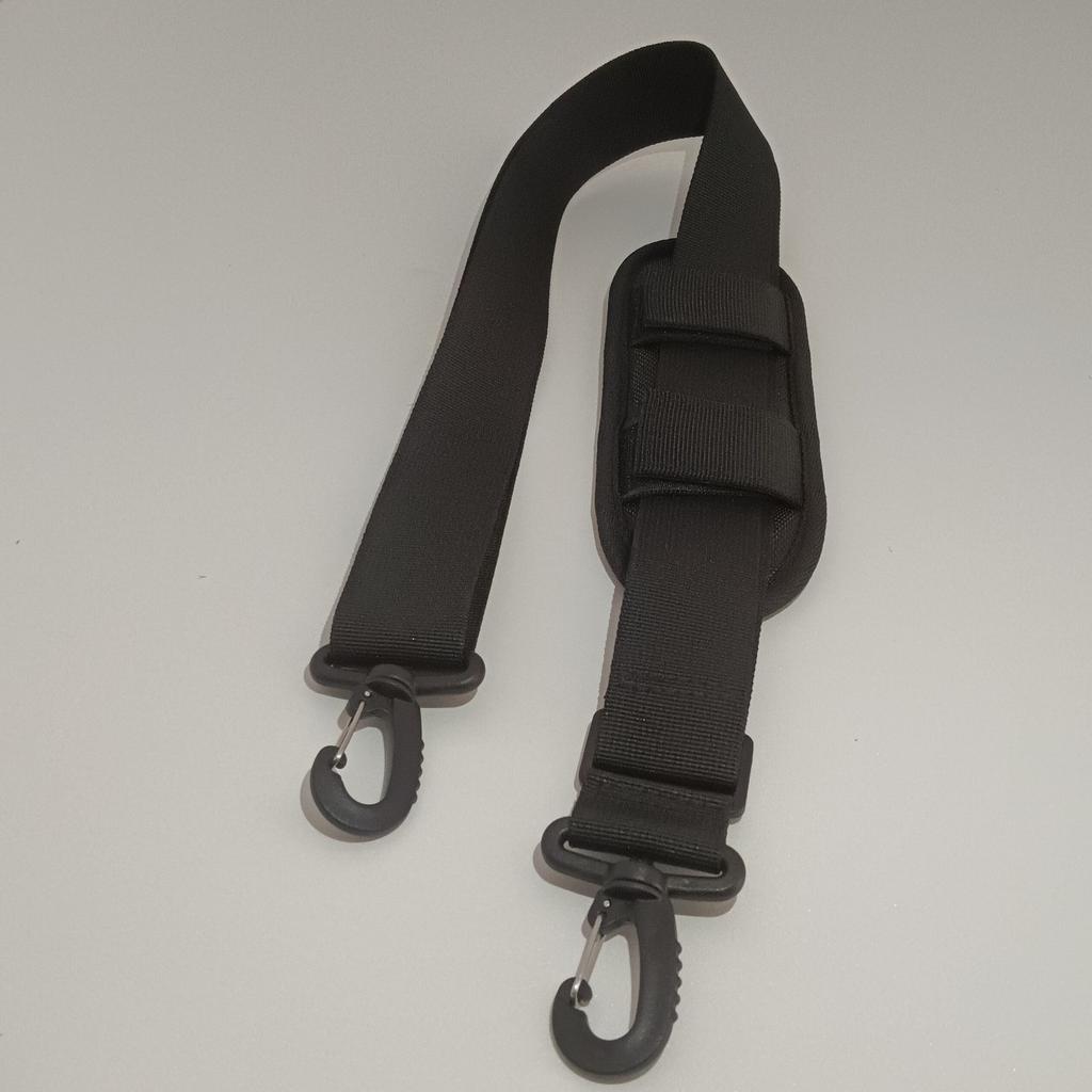 Tactical Multifunction Replacement Adjustable Bag Strap Outdoor Strengthening Buckle Pressure-reducing Shoulder Strap 3.8cm