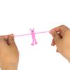 10Pcs Stretchy Smiling Face Rabbit Toys Fun Pinchable People Stress Relievers For Kids Birthday Party Christmas Carnival Gifts