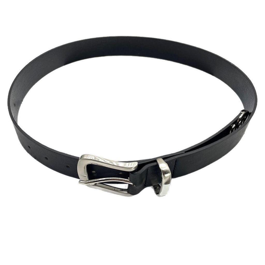 2025 Men's Retro Pin Buckle Belt - High-Quality PU Leather, Versatile Niche Design Waistband
