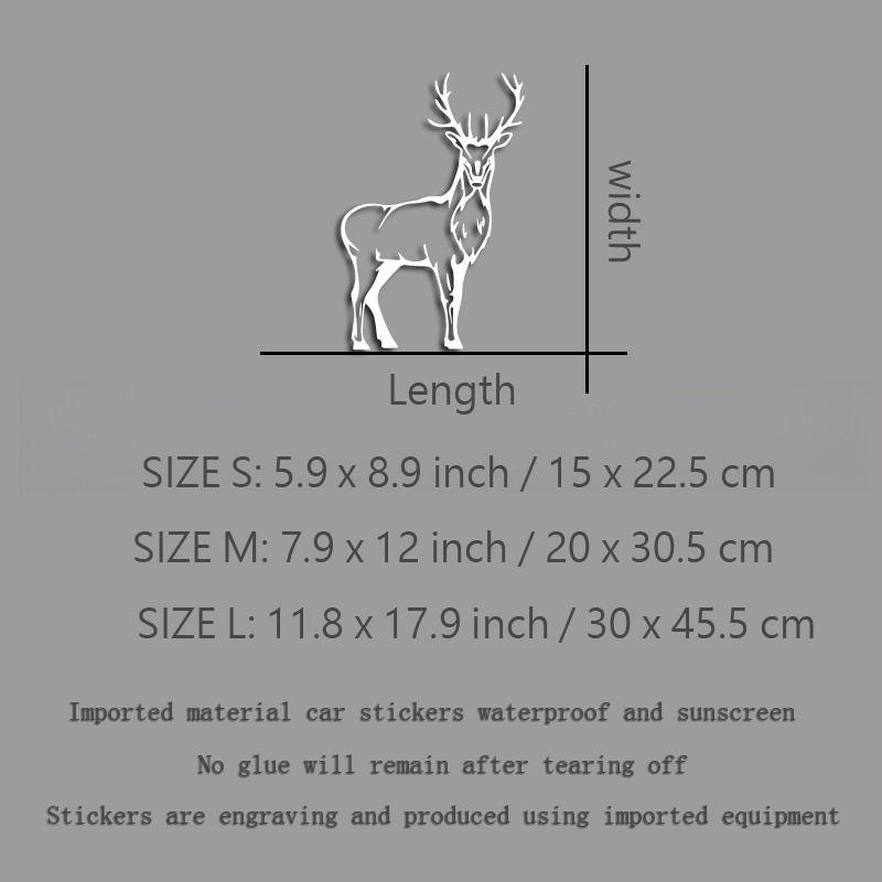 Precision and Simplicity of Elk Creative&funny Stickers for Cartoon Fans&lover,high Quality for Car Trucks Motorcycles &laptops