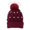 Fashion Warm Winter Hat Ear Protection Thickened Knitted Cap Elastic Plush Beanie Hats Women