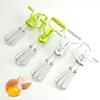 Praktische Handkurbel-Schneebesen Einfacher und effizienter Mixer Manueller Handmixer Rotierende Eierschläger für Lebensmittelzubereitungen
