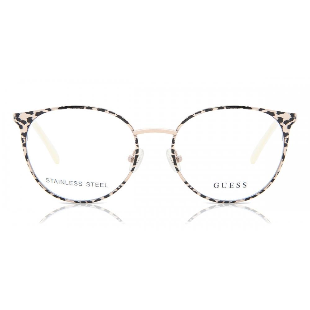

Guess Gu2913 033 Women Eyeglasses Gold Pattern Black/50-18-140
