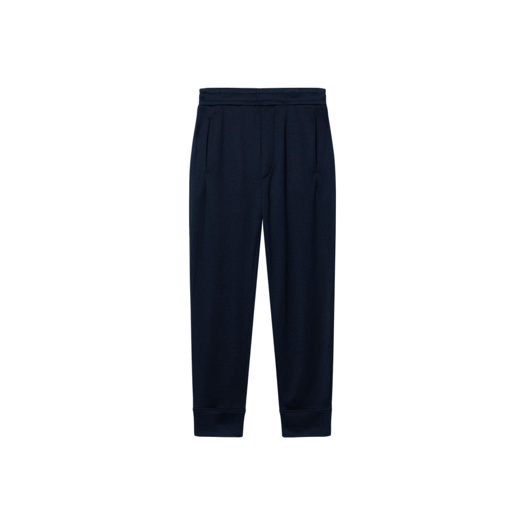 Emporio Armani Hidden Drawstring Sports Pants Men bottoms Navy-Blue 3K1P50-1JQLZ-0920 XXL