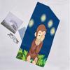 Curious George Fashion Beach Towel: Ideal for Summer Adventures Soft, Absorbent and Quick Drying Suitable for Swimming and Bathing