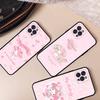 Cute M-My M-Melodys Phone Case For Iphone 17 16 15 14 13 12 11 Pro Max Plus Black Shell Cover Case