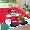 1Pc Christmas Gnome Celebration Carpet Rug Soft Washable Antislip Home Living Room Sofa Mats Personalized Christmas Rug